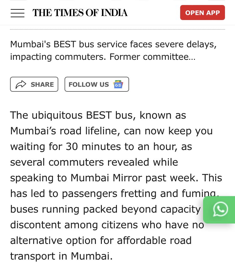 @yash_agra1 @somitsenTOI @myBESTBus @Dev_Fadnavis @AamchiBest @AUThackeray @ravirajaINC @nauzerbTOI @MahaEnvCC @mnreindia @MissNatasha1000 @SaynotoAC @fffmumbai1 @SaveMumbaifore1 @saveourcoastMUM @LetIndBreathe @behal_dimple @IndianUrbanist @Iam_Zidaan @parisarpune Scrapping best buses in completely working order merely on basis of a psychopathic 15 year age-rule brought in at behest of vehicle industry by #NitinGadkari is crippling not only public transport but even emergency public services in whole of India. #NoVote4BJP #NoVoteForModi