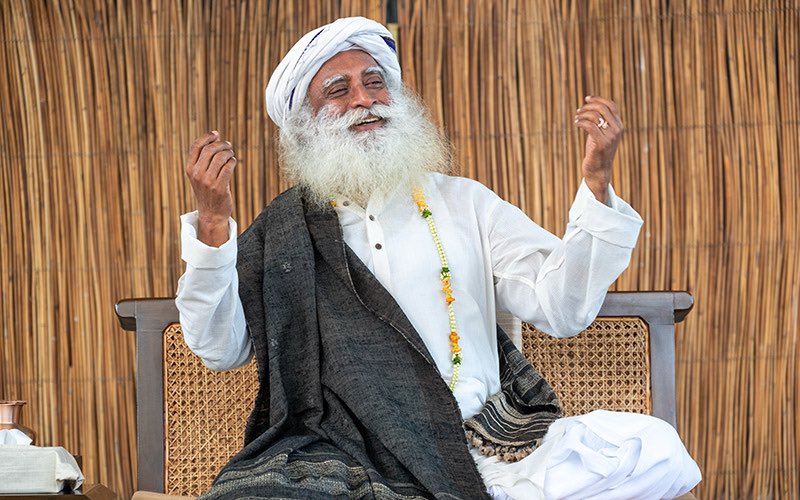 Learning to live joyfully with things you do not like is a huge lesson in life. #SadhguruQuotes