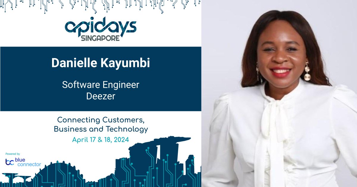 Thrilled to have Danielle Kayumbi from <a href="/Deezer/">Deezer</a> as a speaker at #apidays Singapore 2024! Dive into the world of API Monitoring with her session on "OpenTelemetry" in the DevOps track. See you there! 🌟 #DevOps #APIs 🔗 apidays.global/singapore