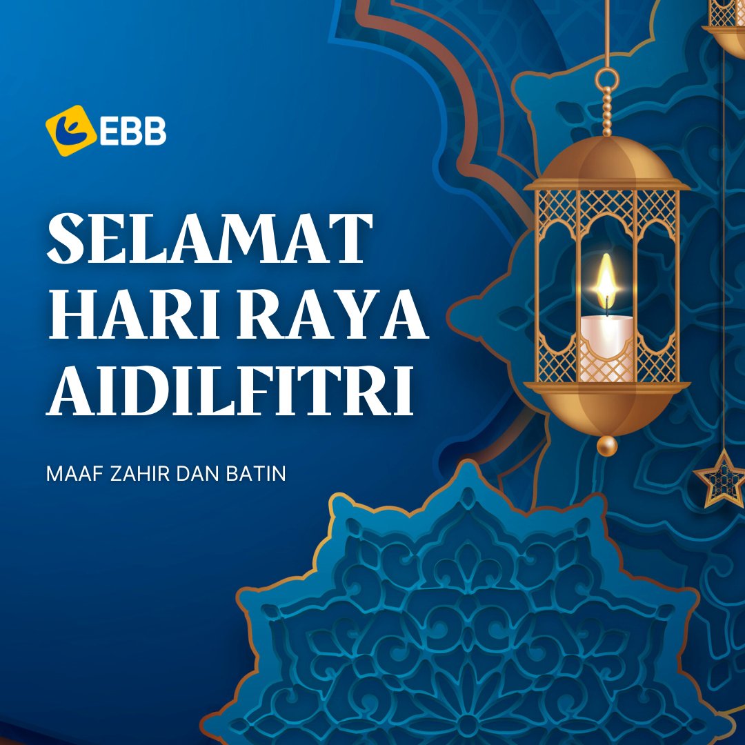 extremebb's tweet photo. A joyous Raya celebration begins with the spirit of togetherness. Wishing you a safe and smooth journey as you make your way to visit your loved ones to celebrate this special occasion. Selamat Hari Raya Aidilfitri from all of us at EBB! https://t.co/VNoi8UnBWn