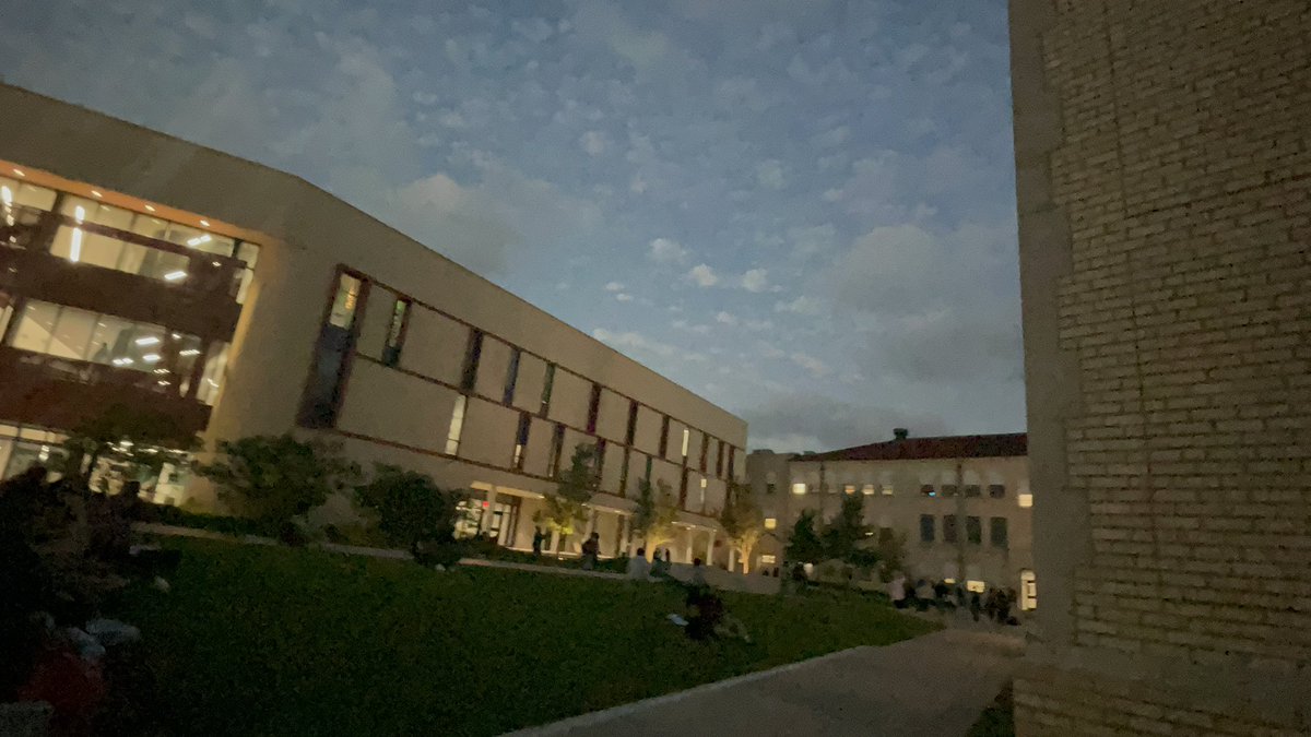 An incredible experience observing the #TotalSolarEclipse2024!