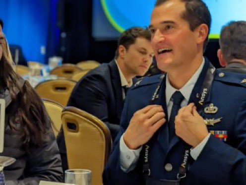 USSF_SSC's tweet image. #SpaceSystemsCommand’s Lt. Col. Lisa Baghal &amp;amp; Col. Pete Mastro shared insights &amp;amp; expertise during a series of one-on-one interviews at today’s Space Symposium Speed Mentoring session. A Future leaders of the space defense industry truly benefit from these opportunities!