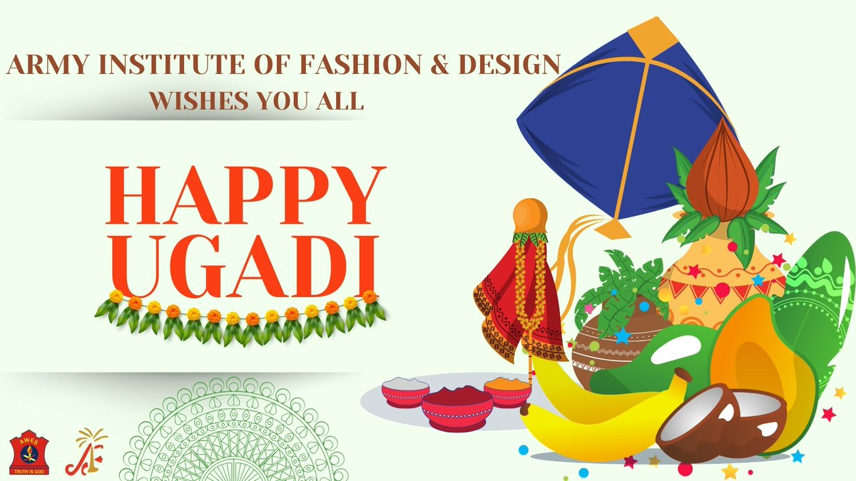 AIFD wishes everyone a Happy Ugadi & Gudi Padwa! #rejoice #newyear #admission #fashiondesign #interiordesign @adgpi @IaSouthern @nssibia @Aihmct1 @Def_PRO_Chennai @Prodef_blr @apsprtcbangalor @apsdk @NorthernComd_IA @IAF_MCC @IndiannavyMedia @easterncomd @westerncomd_IA