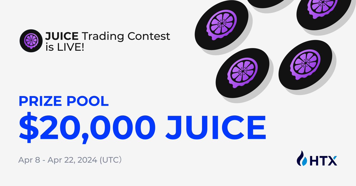 It's time for your #HTX JUICE! Trade $JUICE on the spot market, Win a Share of $20,000 JUICE! Join >> htx.com.ru/support/en-us/…