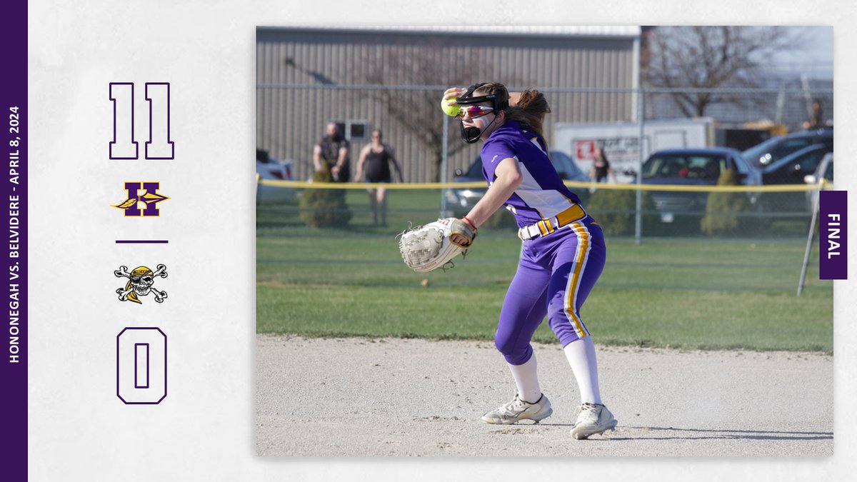 Zoey Calhoun, Kenzi Haas, & Emma Tapia combined for the one-hit shutout. 🥎 Natalie Kinney 2/3, BB, R 🥎 Zoey Calhoun 3/4, 2RBI 🥎 Danielle Franz 1/1, 2BB, R 🥎 Kaelyn Kelly 2/3, 2B, 3RBI, 2R 🥎 Peyton Klikno 2/3, 3B, 3RBI, 2R 🥎 Mali McMaster 2/3, 2RBI, R