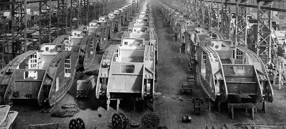 Tanks! The Metropolitan Carriage, Wagon and Finance Co, in Birmingham.