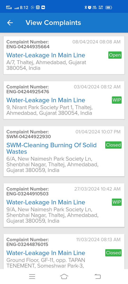 sahdevsinhji's tweet photo. @CollectorAhd @AmdavadAMC @tv9gujarati @gujratsamachar @BJP4Gujarat plz look in this as many complaints done by no solution yet and water is waisted like any time @Bhupendrapbjp https://t.co/4UyLfx6wHj