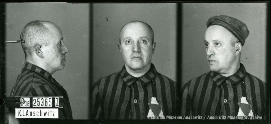 9 April 1901 | A Polish Jew, Mendel Nussbaum, was born in Tarnów. A merchant. In #Auschwitz from 26 February 1942. No. 25365 He perished on 18 March 1942.