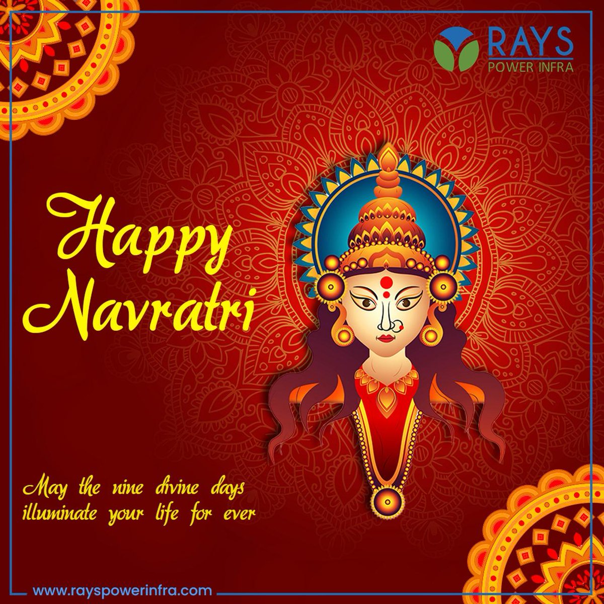May Maa Durga bless you with strength, courage, and wisdom to overcome all obstacles. Happy Chaitra Navratri!

.

.

#raise_with_rays #rays_power_infra #solar_company #solarpower #sustainableenergy #solarproject #renewalenergy #navarartri #HappyNavaratri