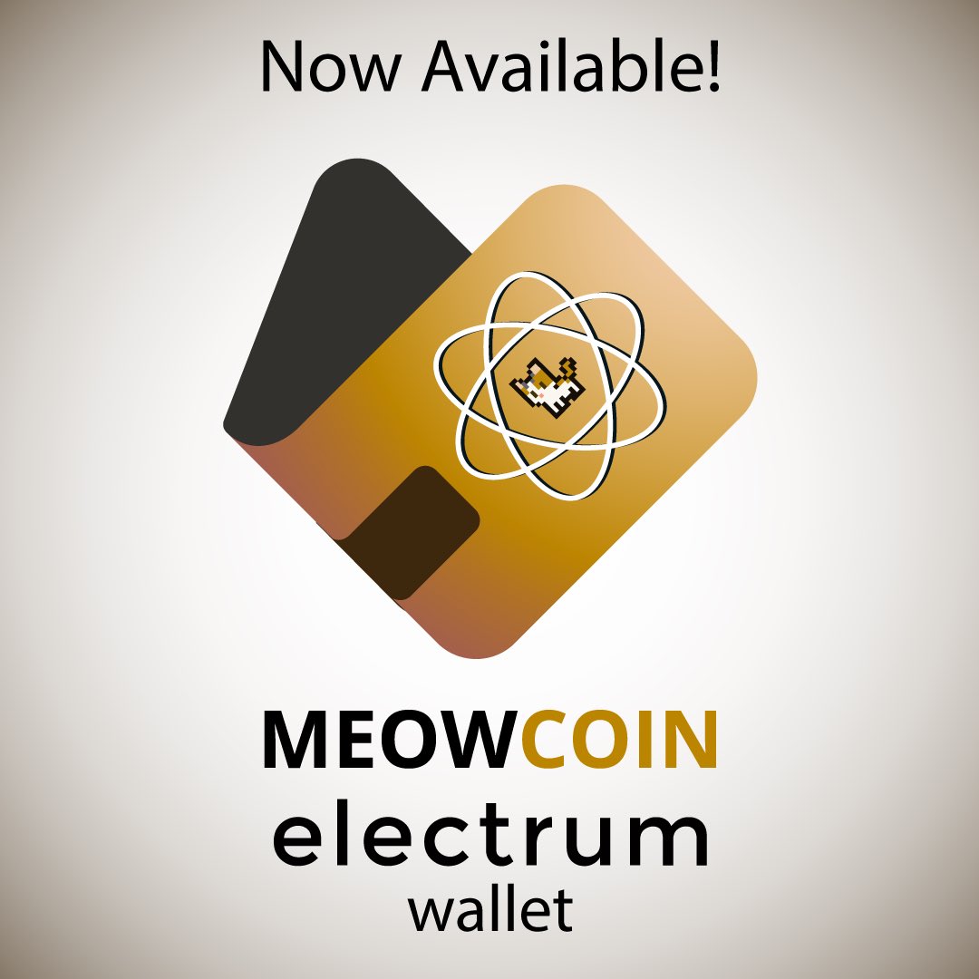 MeowcoinProject's tweet photo. We are pleased to announce that we have developed a new wallet option for you to store #Meowcoin!

We have integrated $MEWC with electrum wallet for a lightweight, and fast experience.

No syncing required. 😎

Get it here:

https://t.co/fBIL4F6yvt https://t.co/cet87modPg