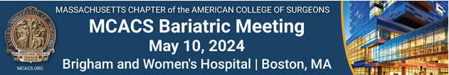 Looking forward to another great state wide meeting! MCACS - 2024 MCACS Bariatric Meeting @Nimeri_MD @ASMBS @MaChapterACS @ScottShikoraMD @BrighamGI