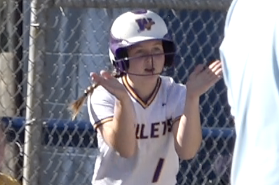Channel1450com's tweet photo. Williamsville scored two in the top of the seventh to make it a one run game but Tri-City held on for the 5-4 victory.

Highlights of the softball matchup from Buffalo here -
https://t.co/8F5JbVqHnF https://t.co/djExg3omeJ