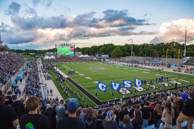 I will be at @GVSUFootball spring practice tomorrow @CoachWooster @CoachPostmaGV #AnchorUp
