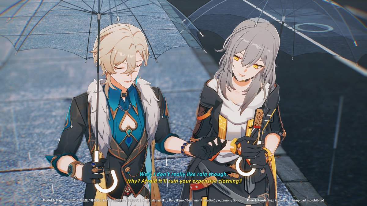 ameri_lie's tweet image. Rain and You (1/3)
#avenstelle