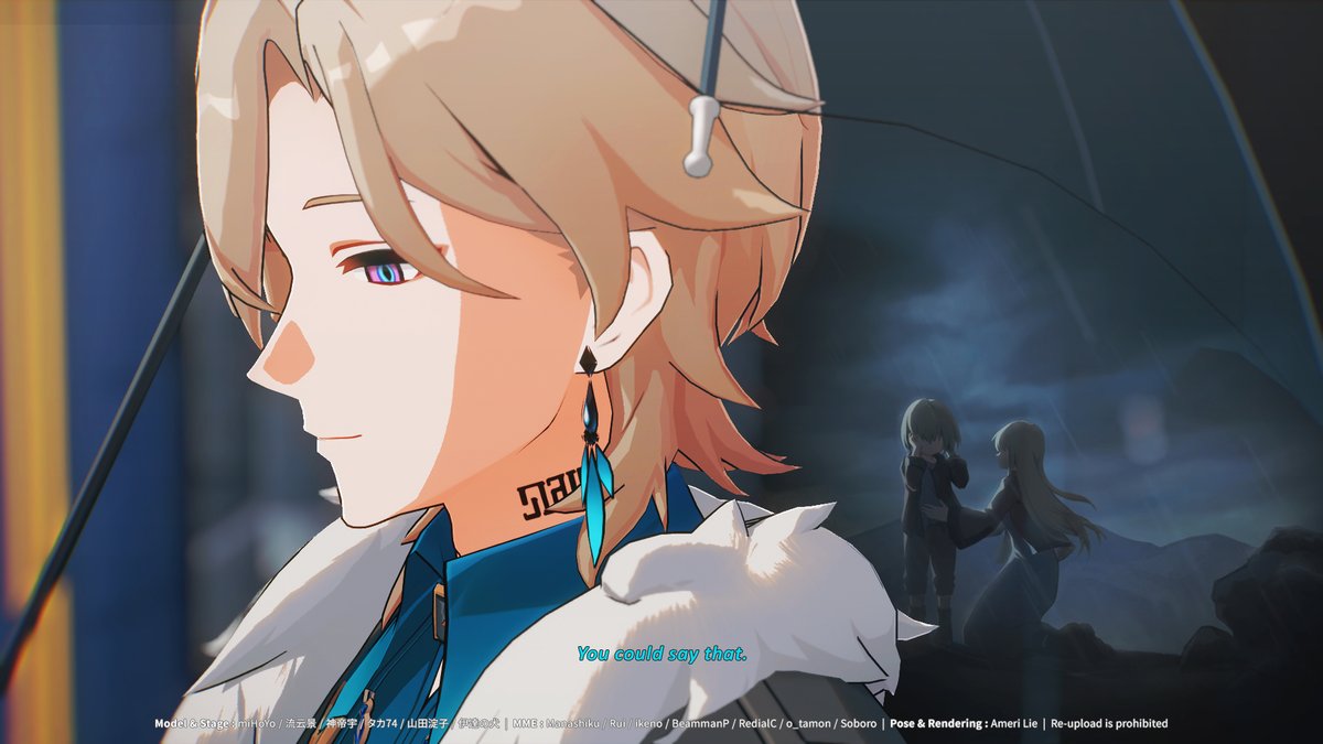 ameri_lie's tweet image. Rain and You (1/3)
#avenstelle