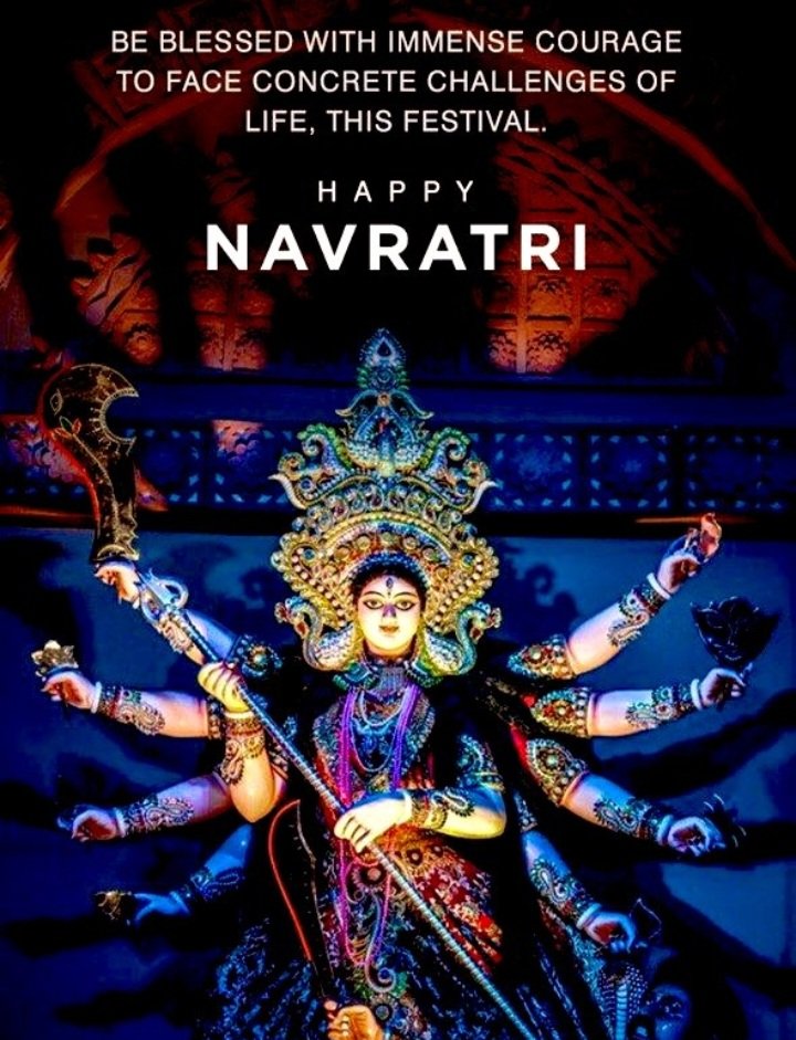 Happy Navratras eEveryone 💖🙏🏻 May Maa Durga bless us all. A period for praying, meditating, fasting and enjoying with friends and family during the coming nine days. Be blessed, be happy, spread love😍✨ #Navratri2024 #ChaitraNavratri #HappyNavratras
