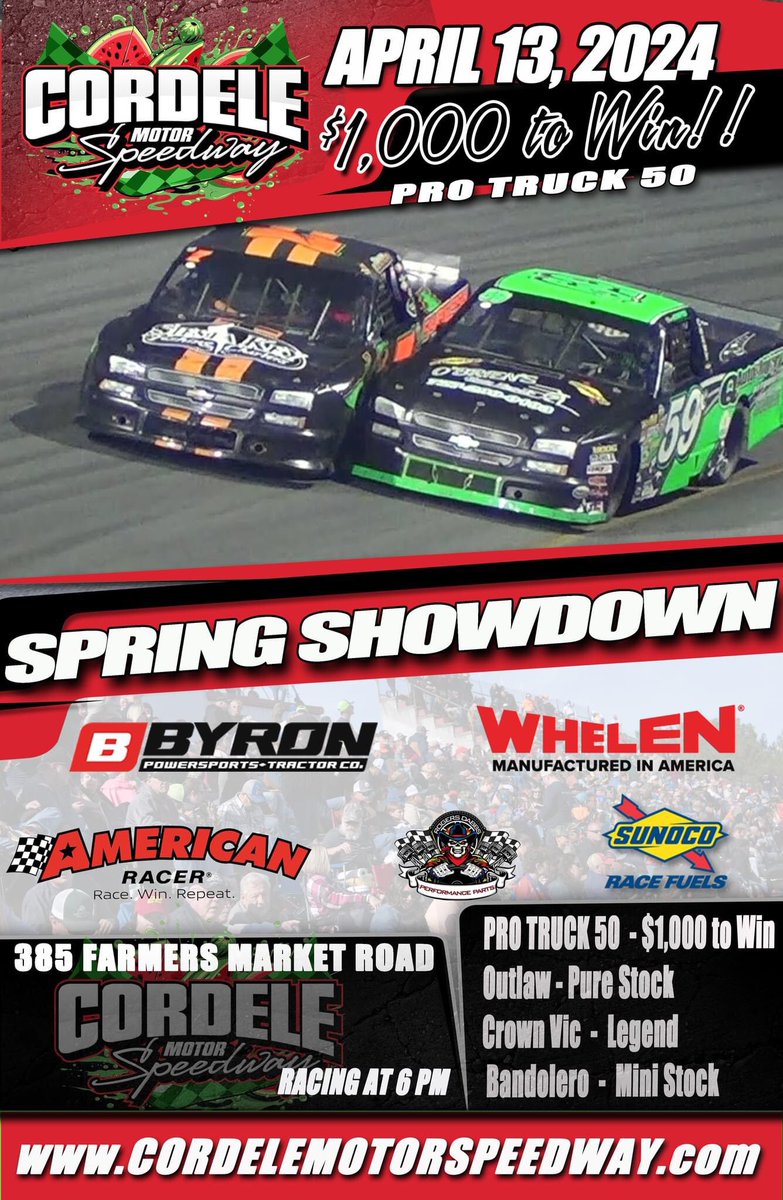 Tater_JPM's tweet photo. Back in the saddle for the first time this year on Saturday! Ready to wheel “CJ” around @CordeleSpeedway https://t.co/oVrGT8LZjN