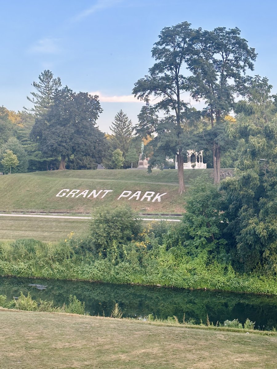 The first home of Captain #Grant in #Galena #IL 

Also, yes, a park is named after Grant where his statute is situated.