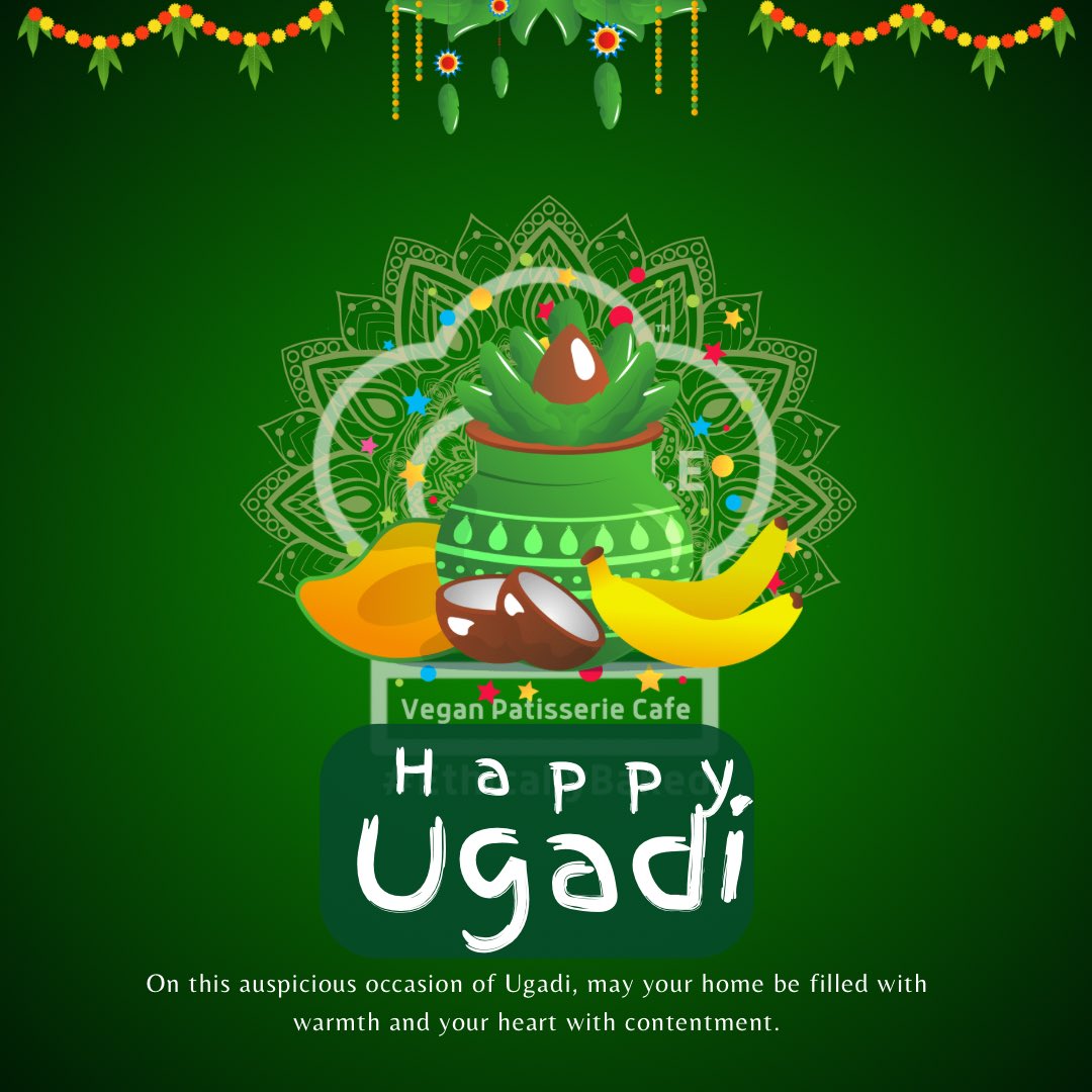 Happy Ugadi from Team #TheDigitaleChef #EthicallyBaked