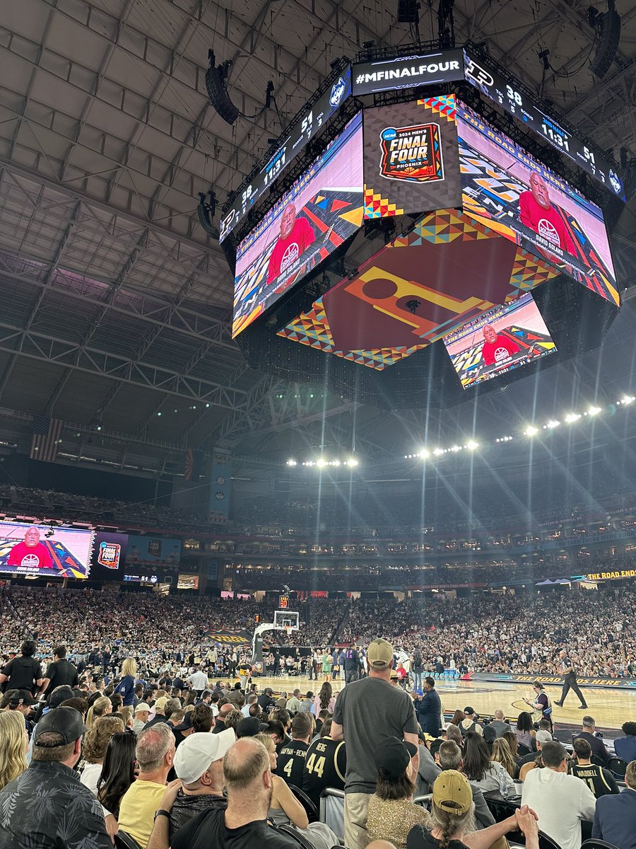 One day my road will end here… 
For now Go UCONN 
#FinalFour2024 #NationalChampionship