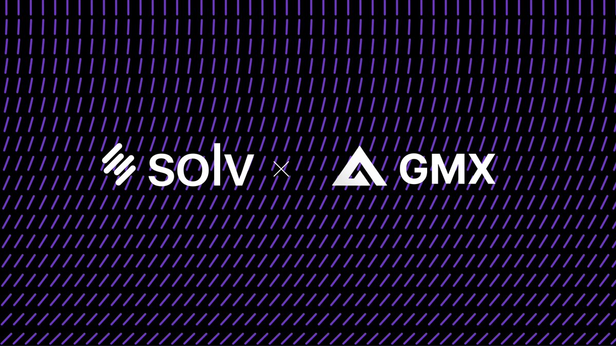 Solv Protocol x @GMX_IO We're thrilled to announce an incredible partnership with GMX, as we initiate a token swap, solidifying our long-lasting collaboration and fostering stronger ties within both our communities. 📌Recap on Solv & GMX's Partnership 1. Solv has established 6…