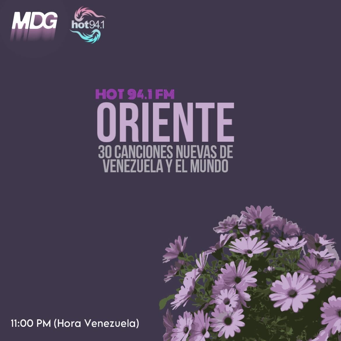 ¡¡ORIENTE suena en Venezuela 🇻🇪 toda la semana!! en el programa DERUMBA con @vicmendezp en @hot94fm 

Un abrazo y buena vibra desde Colombia 🇨🇴 🪷🍃

Todos los Lunes, Martes y Miércoles desde las 10 PM (Hora Venezuela) x HOT 94.1