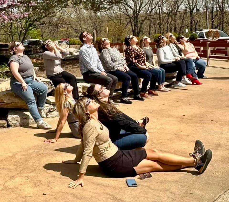 At 95%, The City wasn’t in the path of totality, BUT the effect was still historic and significant….

Our Father’s creation is powerful and mysterious and humbling.