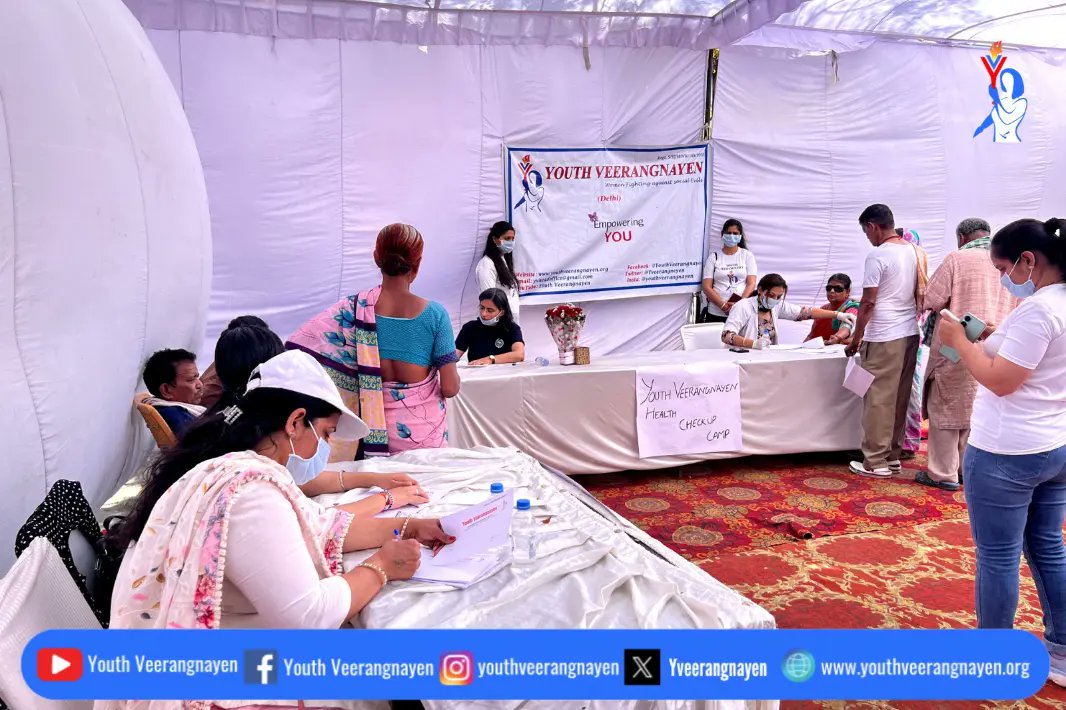 The team of medical staff who volunteered their services included Dr. Dipti (MD Medicine), Dr. Charu Sapra, and A.N.M. Puneeti. We are very grateful to them for their contribution!
#WorldHealthDay2024 
#WorldDayForHealth 
#MyHealthMyRight 
#FreeMedicalCamp 
#FreeHealthCheckup