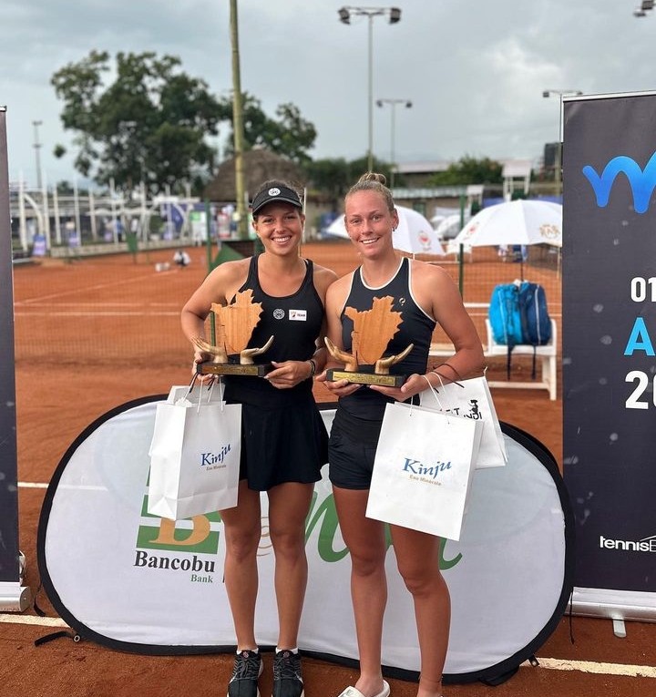 ITF TENNIS!
Parabéns às tenistas campeães do @ITFTennis de W35 de Bujumbura no Burundi. 
Simples: Alice Tubello (🇫🇷)/🏆(4)
Duplas: Stephanie Visscher (🇳🇱)/ Weronika Falkowska (🇵🇱)
#ITFTennis #Tennis #Burundi #W35Bujumbura #AliceTubello #StephanieJudithVisscher #WeronikaFalkowska