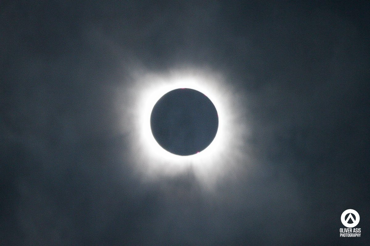 The clouds over Texas made for some challenges photographing the eclipse today but the results and experience were totally worth it. #Eclipse2024 #Solareclipe2024 #teamcanon