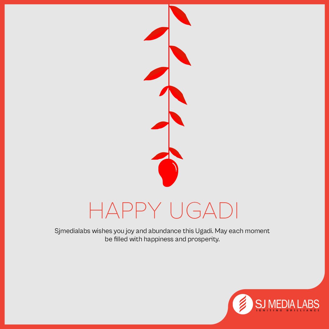 Happy Ugadi! May this year bring you joy, health, and prosperity. #ugadi2024 #ugadi #ugadispecial #ugadiwishes #ugadifestival #ugadicelebrations #happyugadi #festivevibes #festivecelebration #sjml #sjmedialabs #sjmedia