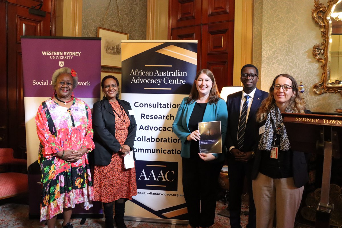 Belated congratulations to the African Australian Advocacy Centre for last month's launch of the 'We Belong Here' report. At the launch I spoke about the right of every individual to be free from racism, and the work all of us need to do to translate our principles into action.