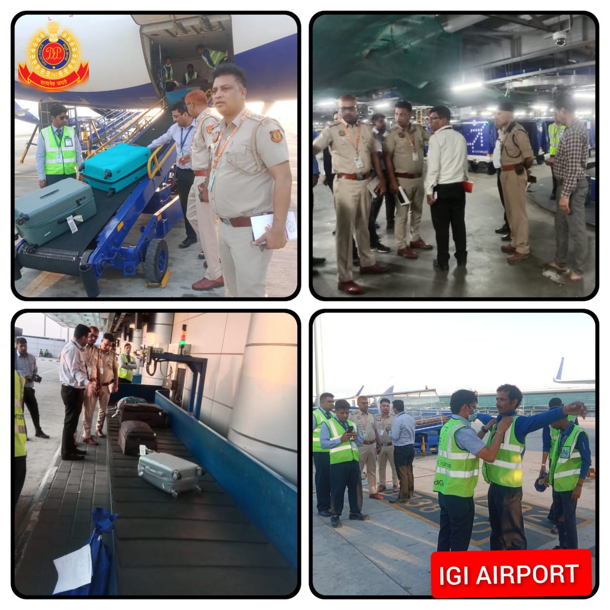 Your peace of mind is our priority at IGI Police

Our vigilant presence in luggage loading, unloading, and baggage hold areas ensures every flyer's belongings are safe and secure

Fly worry-free knowing we've got your back

#IGIAPolice #SafeTravel ✈️🛅