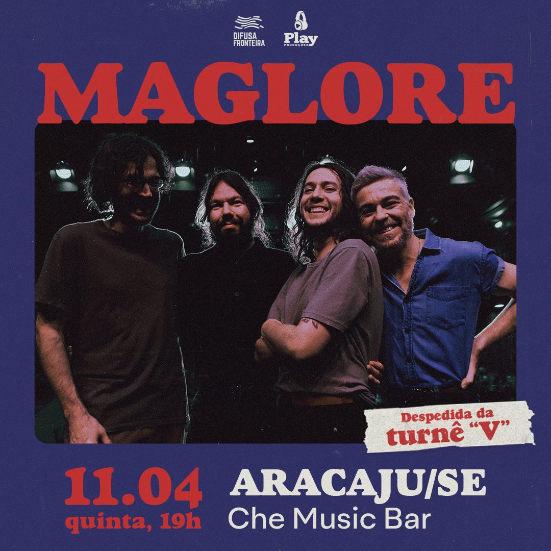 Nessa quinta, dia 11, tem <a href="/maglore/">Maglore</a> aqui no Che!

Ingressos:
sympla.com.br/playproducoes