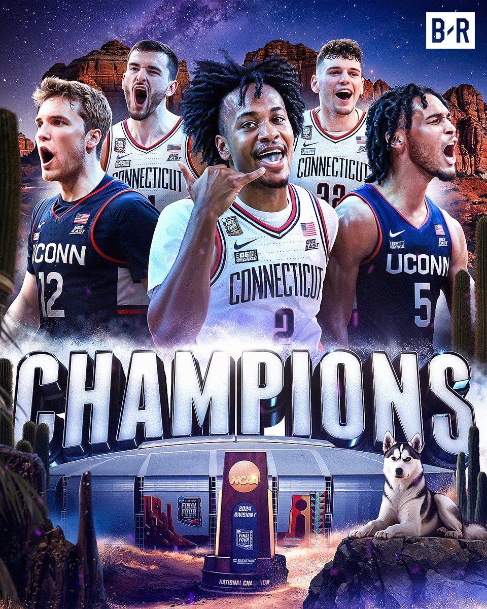 UCONN GOES BACK-TO-BACK AS CHAMPIONS 🤯🏆 TAKE DOWN PURDUE.