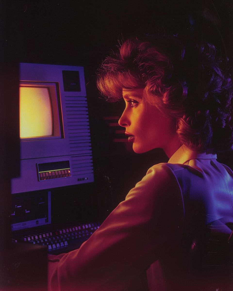 Retro Tech Glow: Digital Nostalgia Unfolds NewRetro.Net
