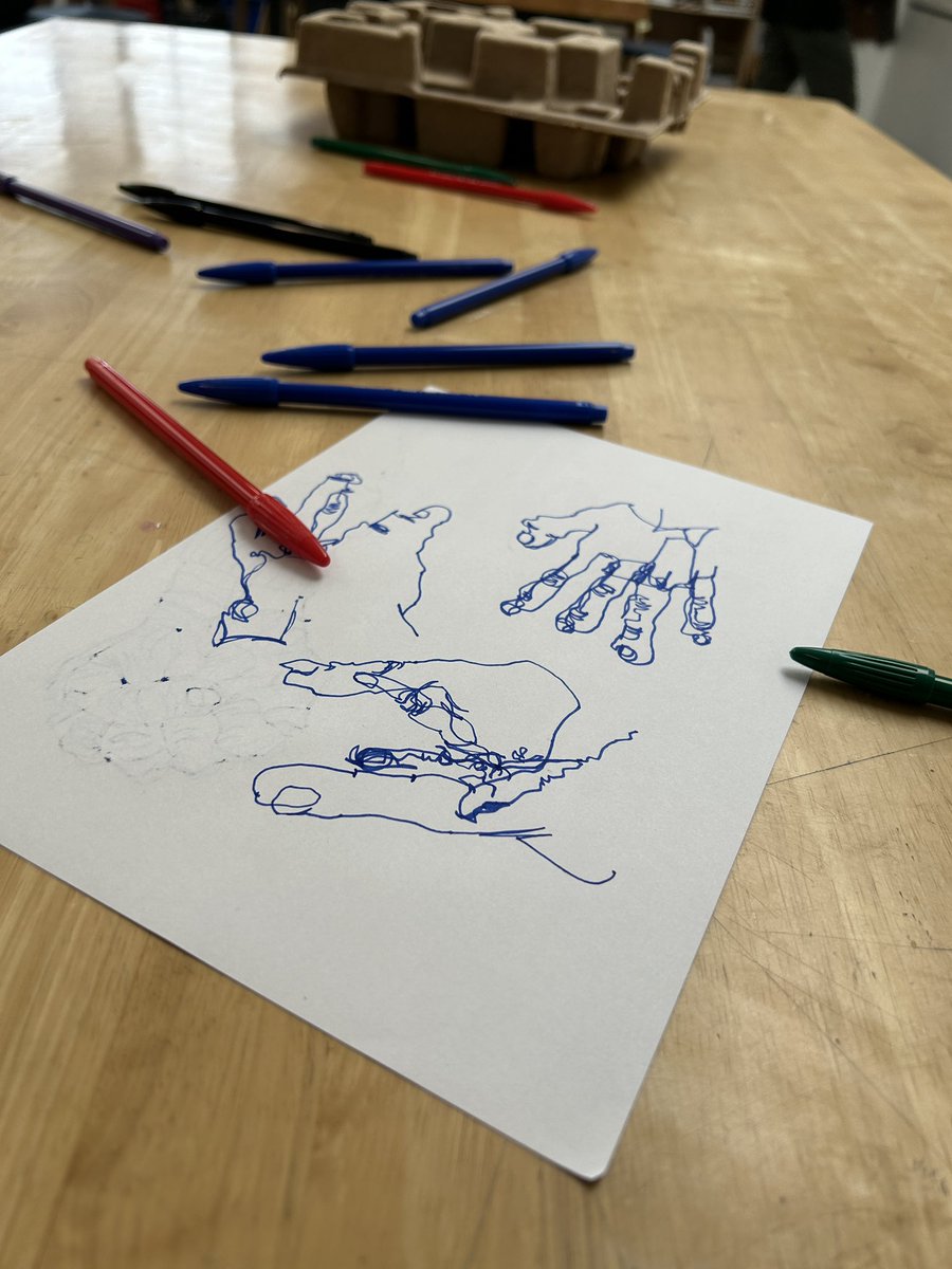 So fortunate enough to see many different classes through Trust Based Observations (TBO).

MYP5 Visual Arts contour drawings. 

How do you know you’ve learned it?

S: I don’t know if you can ever say you’ve learned or mastered art. 

<a href="/Chris_W_Horan/">Chris Horan</a> <a href="/TrustbasedCraig/">Craig Randall</a> 
<a href="/ibmyp/">IB MYP</a>