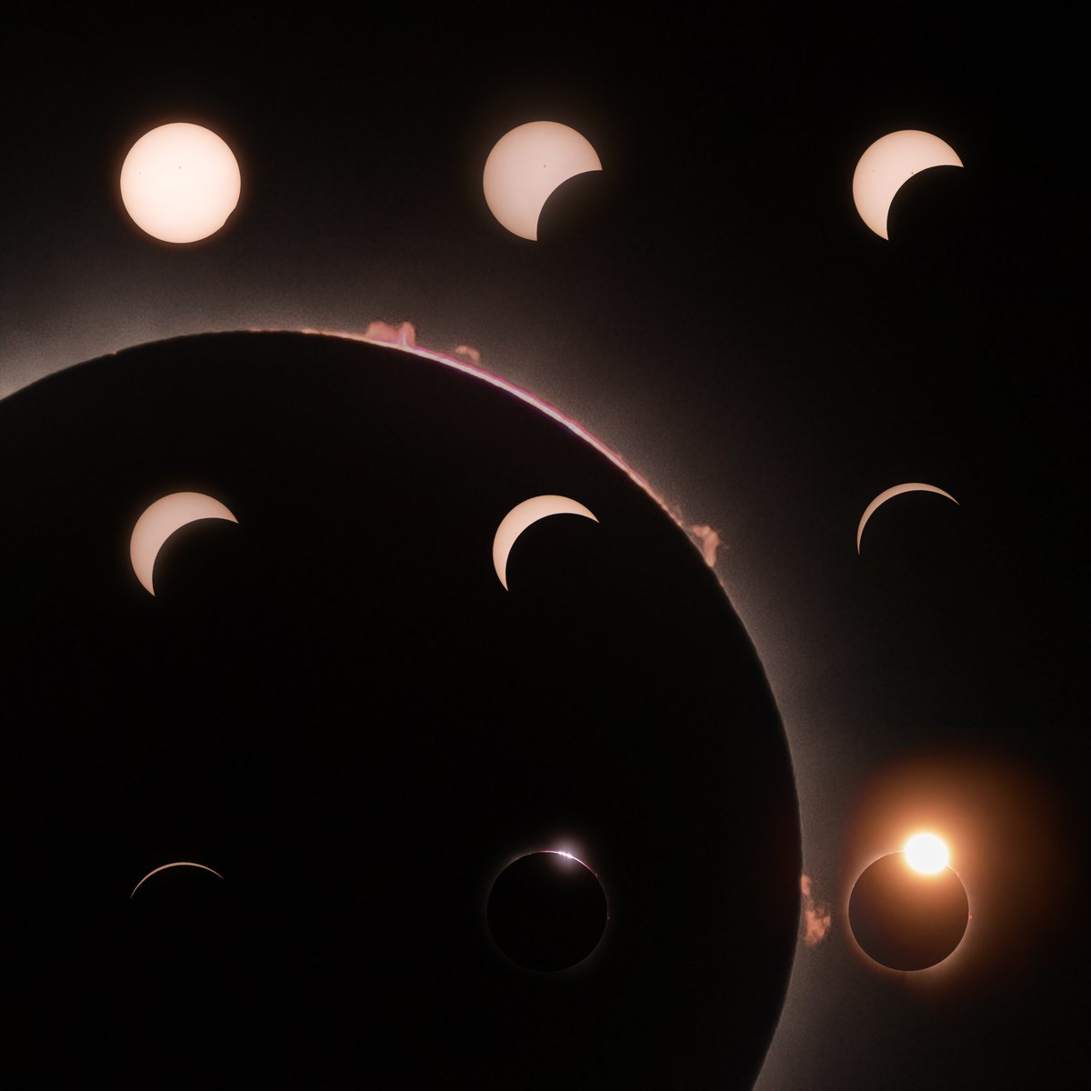 joetinervia's tweet photo. Taken today from Matter Park in Marion, Indiana #SolarEclipse @16NewsNow @EngelWX https://t.co/uuiQO4k72Z