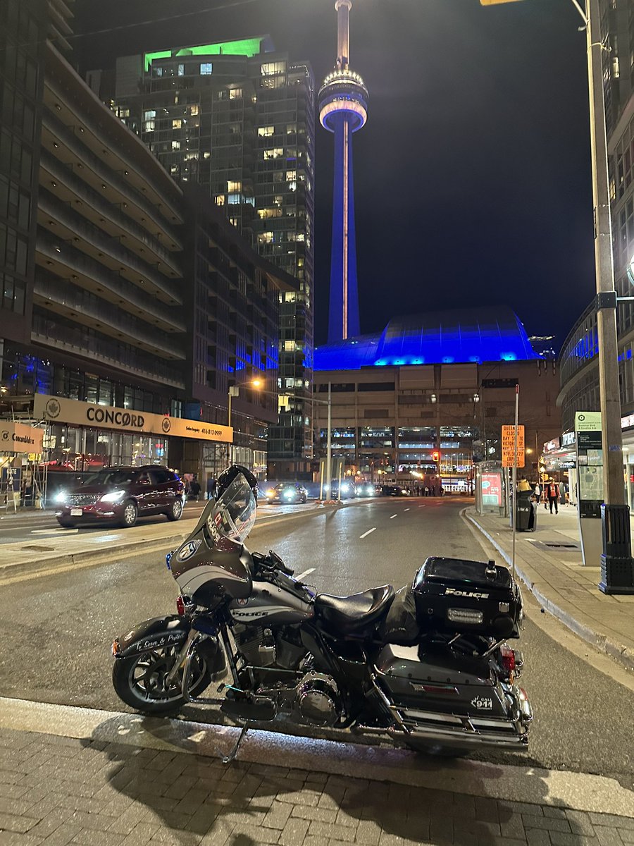An amazing thing happened today in Toronto…..a little later than usual……the bikes are back on the road! Oh yeah, the Jays won, the leafs won and something happened with the sun earlier. Anyway, the bikes are back! #RideSafe HarleyRaffle.ca