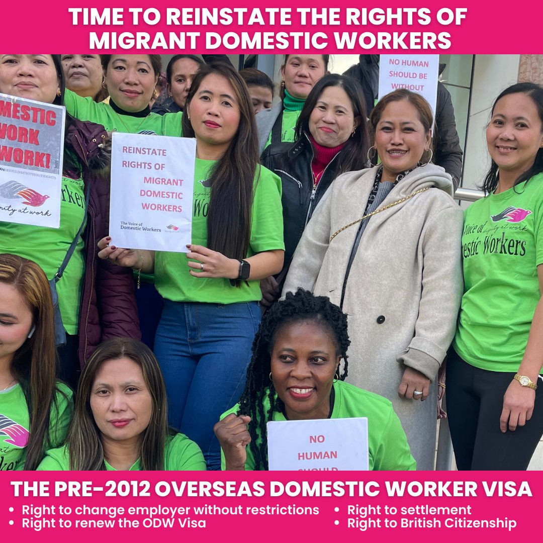 'Granting migrant domestic workers unrestricted employer changes enabled them to flee abuse without risking legal status or deportation, empowering them to maintain dignity and agency at work.' #vodw @thevoiceofdws