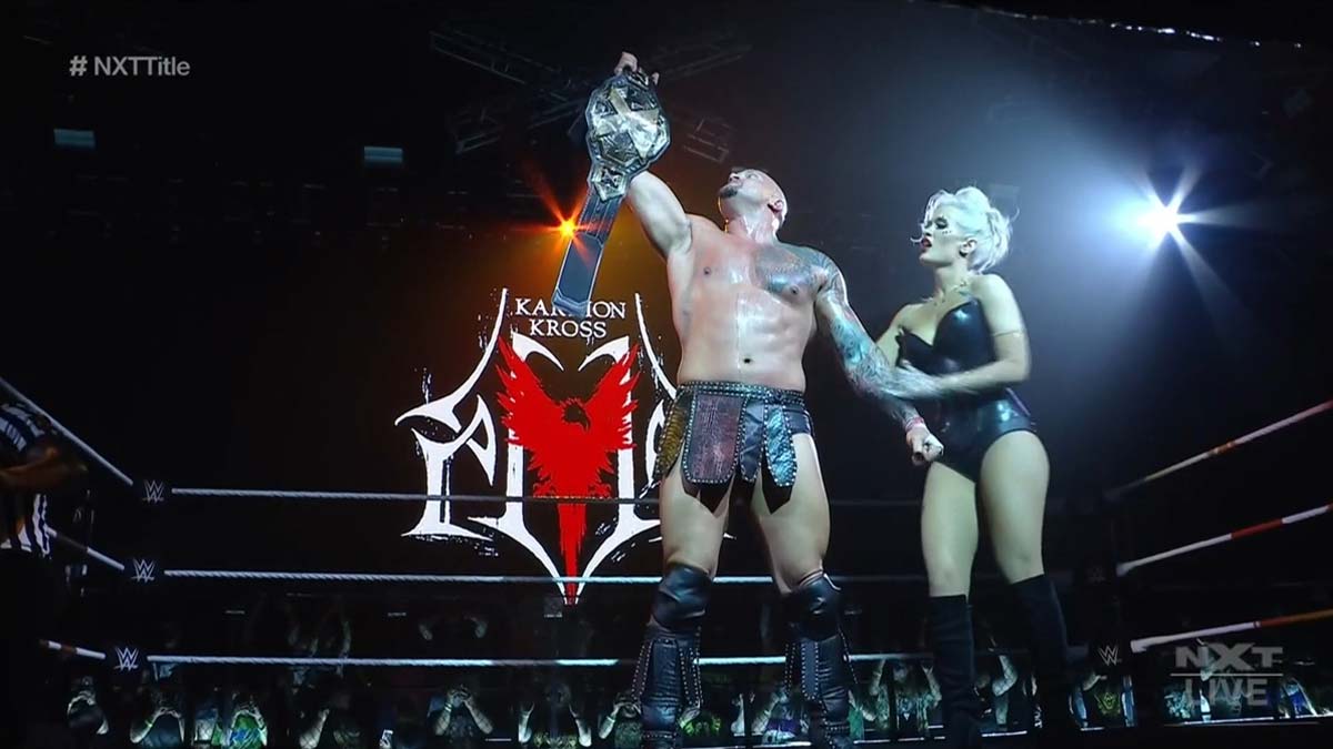 On this day in 2021, @realKILLERkross won the NXT Championship for the 2nd time at NXT TakeOver: Stand & Deliver #WWE #WWENXT #NXT #NXTTakeOver #NXTStandAndDeliver #NXTTitle #NXTChampionship #TickTock #FallAndPray