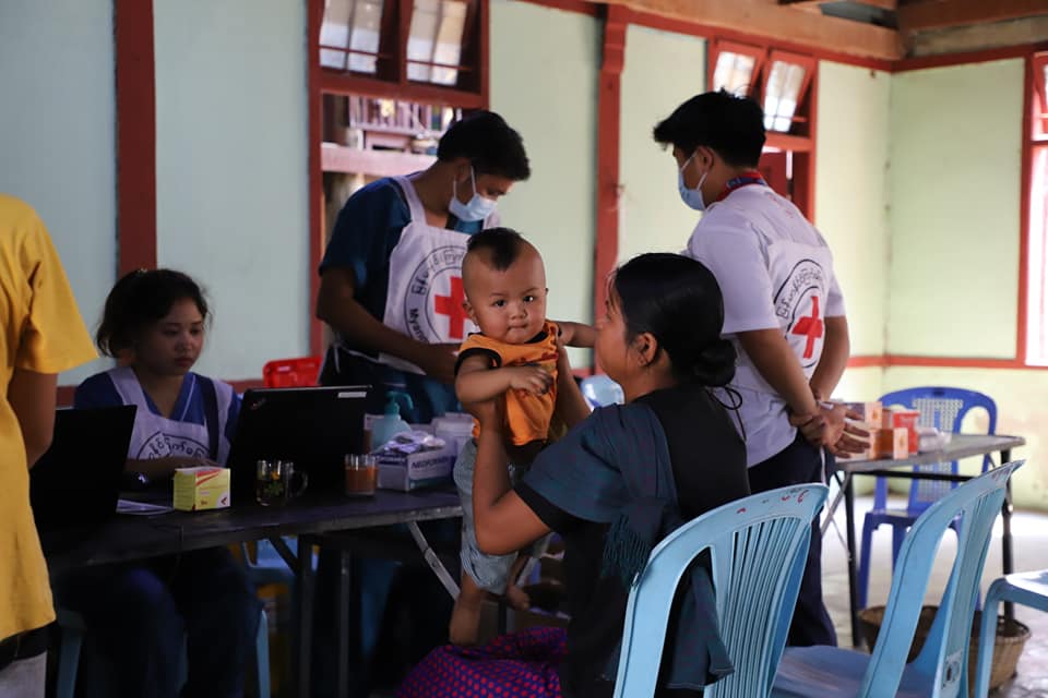 MyanmarRedCross tweet picture