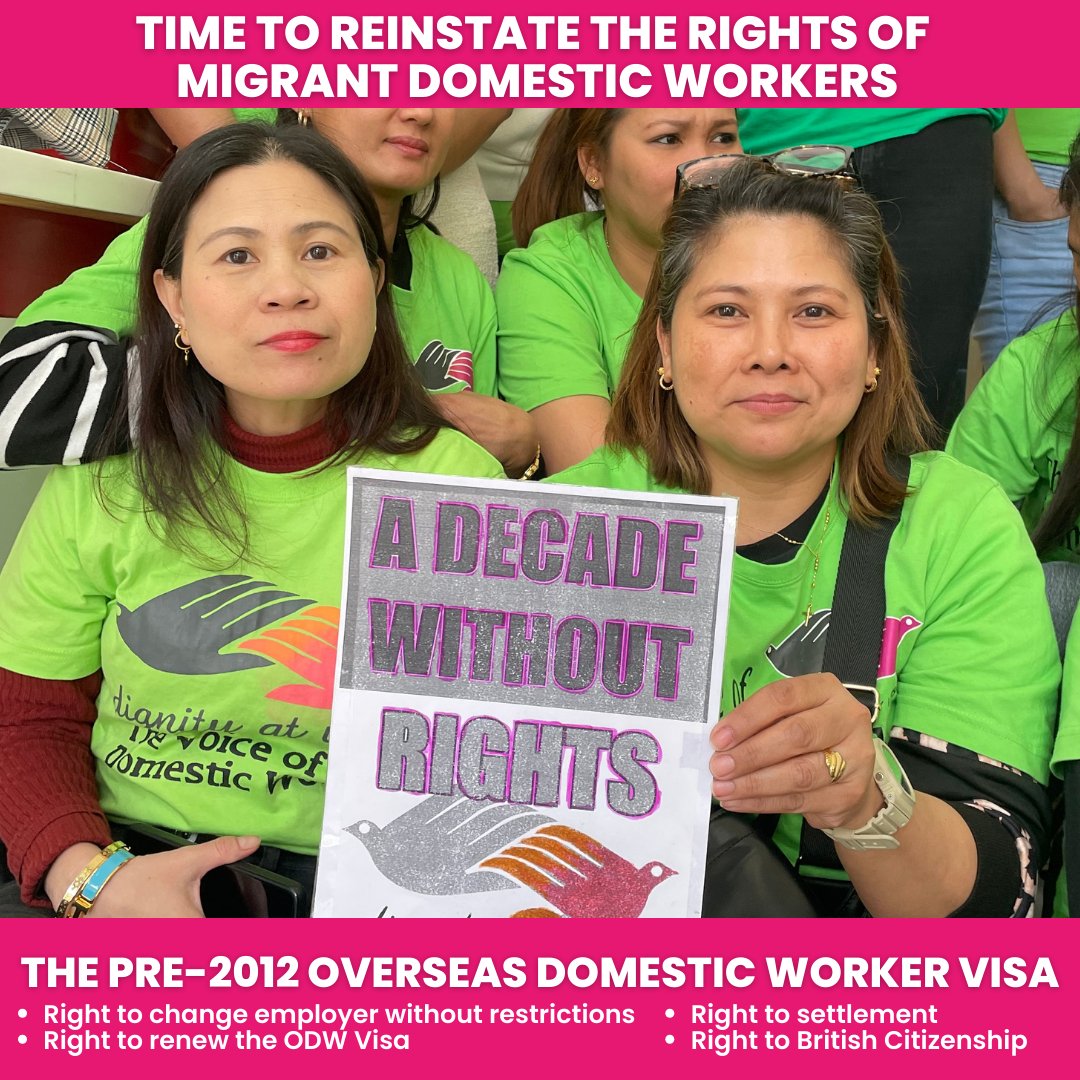 Restoring rights to migrant domestic workers under pre-2012 visas is morally crucial, recognizing dignity regardless of job or immigration status, standing with the marginalized, and reaffirming our commitment to justice and equality for all. #vodw @thevoiceofdws