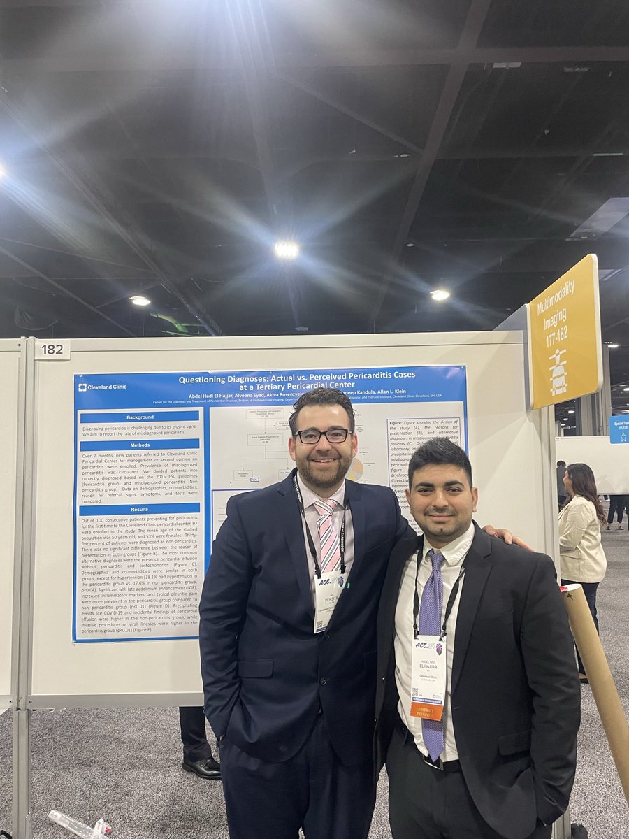 Had a blast as usual at #ACC2024 <a href="/ACCinTouch/">American College of Cardiology</a> in Atlanta
Always thrilled to present our work and happy to reconnect with old friends and colleagues  <a href="/CCF_IMCHIEFS/">Cleveland Clinic IM</a> 
<a href="/Mud_Fud/">Richard M. Wardrop III, MD, PhD, MACP, SFHM, FAAP</a> <a href="/CleClinicHVTI/">Cleveland Clinic Heart, Vascular & Thoracic</a>