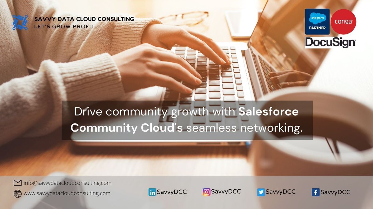 Drive community growth with Salesforce Community Cloud's seamless networking. 
Read more: buff.ly/3JcO4HB 
#salesforcecommunitycloud #salesforce #communitycloud #customersuccess #customerssuccess #sales #solutions #unleashingpower #unleashpower #customersuccessmanager