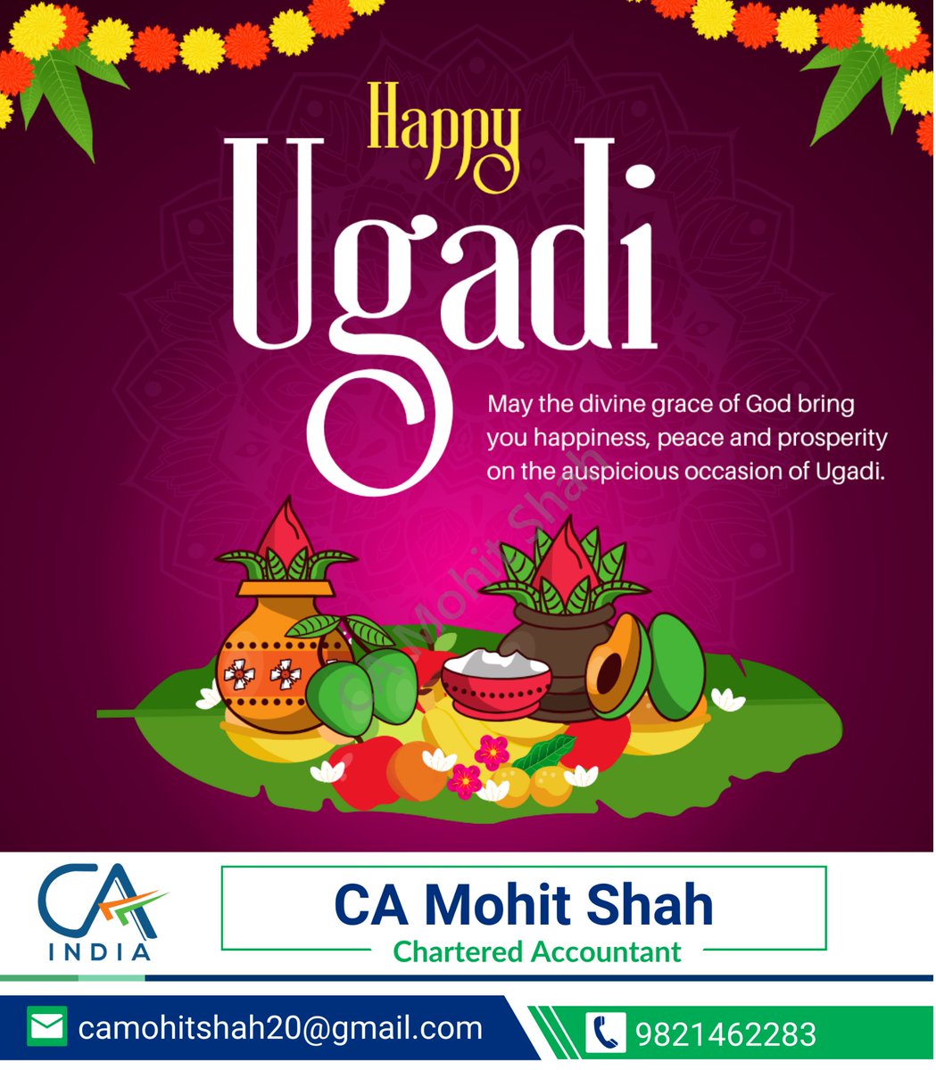 Happy Ugadi to all celebrating! May this new year bring you joy and prosperity.

 #Ugadi #Ugadi2023 #TeluguNewYear #KannadaNewYear #GudiPadwa #NewYearCelebration #UgadiFestival #FestiveSpirit #TraditionalCelebration #NewBeginnings