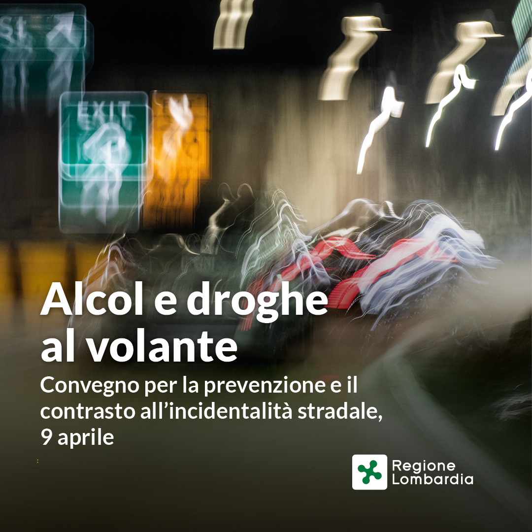 Il convegno si propone di sensibilizzare e coinvolgere i giovani sulle gravi criticità che possono scaturire dalla guida sotto l’effetto di alcol e droga, i pericoli e gli impatti sociali legati a questo comportamento. 👉 Segui la diretta streaming: reglomb.it/WZLl50RaFVJ