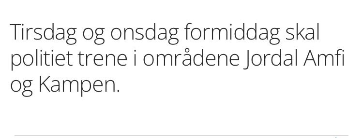 Lover bra for onsdag det her…