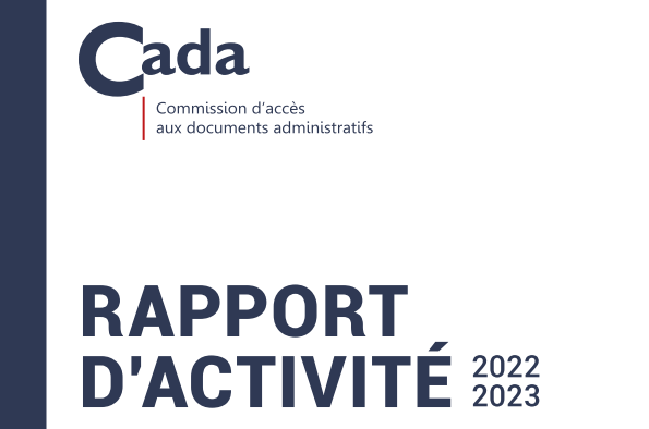 AJTransparence's tweet photo. Le rapport d'activité 2022-2023 de la Cada est en ligne https://t.co/TLrKExIntM
Il contient des focus, clairs et complets, sur :
- la notion de vie privée
- les données de santé
- l'accès aux infos environnementales
- la transparence des algorithmes et codes sources https://t.co/S41OZQRTId
