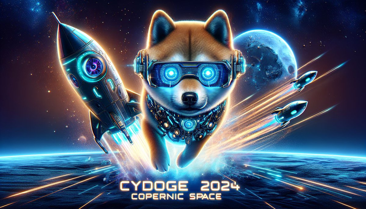 🚀🚀 We are entering the future of #Web3! ✨🌌The @Cyberdoge_Pro is taking utility integration to new heights with asset monetization via @CopernicSpace! 🪙⭐️Tokenizing space assets adds layers, making them accessible & valuable for our community, and creates a world of…